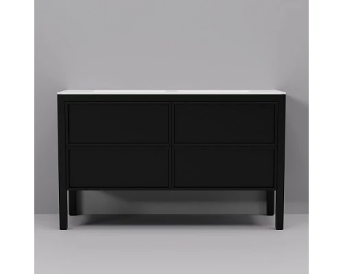 Тумба с раковиной ArtDecco Elisa 140 AES14F78D200 черный дуб