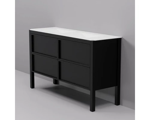 Тумба с раковиной ArtDecco Elisa 140 AES14F78D200 черный дуб