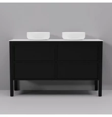 Тумба с раковиной ArtDecco Elisa 140 AES14F78D300 черный дуб