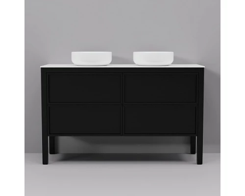 Тумба с раковиной ArtDecco Elisa 140 AES14F78D300 черный дуб