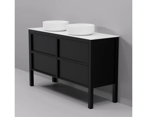 Тумба с раковиной ArtDecco Elisa 140 AES14F78D300 черный дуб