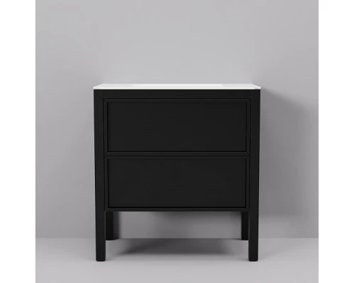 Тумба с раковиной ArtDecco Elisa 80 AES08F78S200 черный дуб