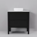 Тумба с раковиной ArtDecco Elisa 80 AES08F78S300 черный дуб Тумба с раковиной ArtDecco Elisa 80 AES08F78S300 черный дуб