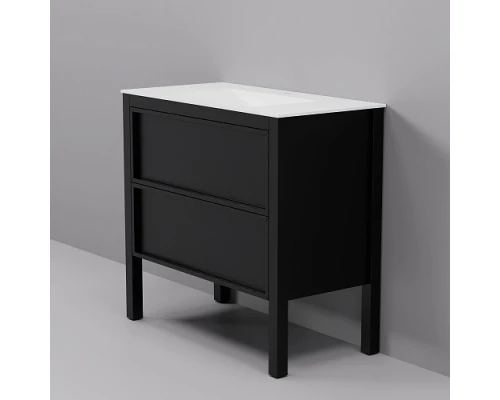 Тумба с раковиной ArtDecco Elisa 90 AES09F78S100 черный дуб