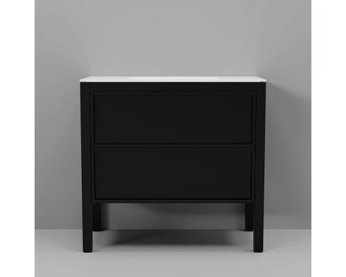 Тумба с раковиной ArtDecco Elisa 90 AES09F78S200 черный дуб