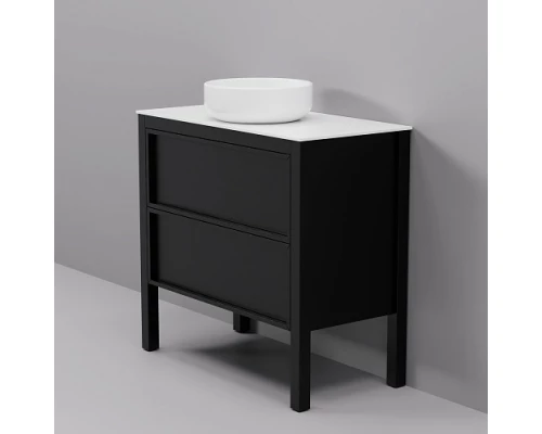 Тумба с раковиной ArtDecco Elisa 90 AES09F78S300 черный дуб