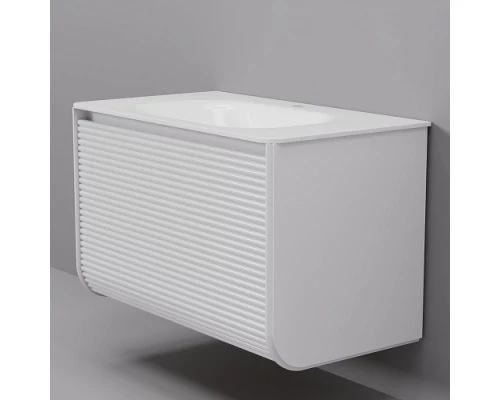 Тумба с раковиной ArtDecco Lucia 80 ALC08W43S100 серый