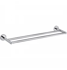 Полотенцедержатель двойной WONZON & WOGHAND EASY, Хром (WW-8111)