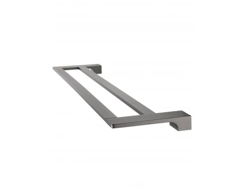 Полотенцедержатель двойной WONZON & WOGHAND ECLIPSE, Темный графит (WW-9111-GM)