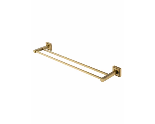 Полотенцедержатель двойной WONZON & WOGHAND ROMA, Бронза (WW-7211)