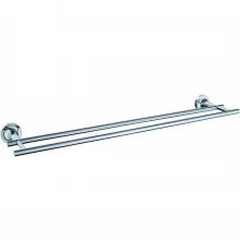 Полотенцедержатель двойной WONZON & WOGHAND SIMPLE, Хром (WW-6511)