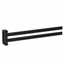 Полотенцедержатель поворотный WONZON & WOGHAND ECLIPSE, Черный (WW-9131-BL)