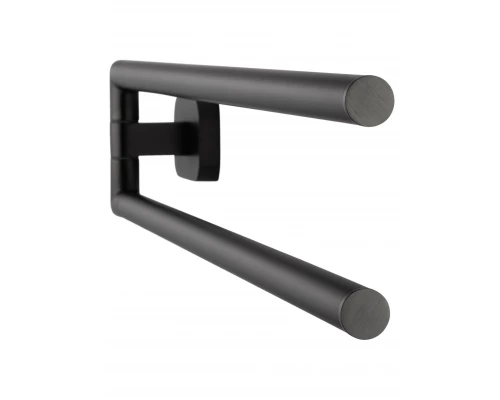 Полотенцедержатель поворотный WONZON & WOGHAND GRAFFITY, Темный графит (WW-9331)