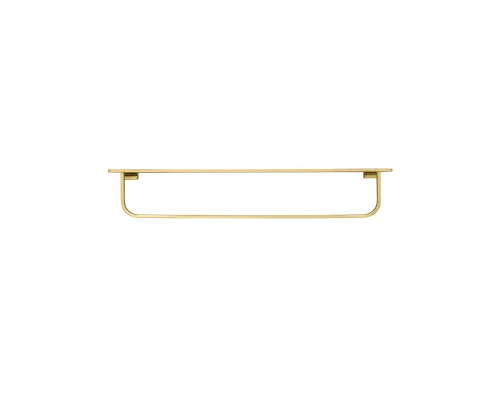 Полотенцедержатель с полкой WONZON & WOGHAND ECLIPSE, Глянцевое золото (WW-9181-LG)
