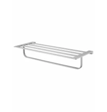 Полотенцедержатель с полкой WONZON & WOGHAND ECLIPSE, Хром (WW-9181)