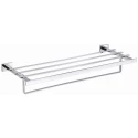 Полотенцедержатель с полкой WONZON & WOGHAND FLAT, Хром (WW-9781)