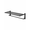Полотенцедержатель с полкой WONZON & WOGHAND GRAFFITY, Темный графит (WW-9381) Полотенцедержатель с полкой WONZON & WOGHAND GRAFFITY, Темный графит (WW-9381)