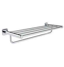 Полотенцедержатель с полкой WONZON & WOGHAND, Хром (WW-V1901-CR)