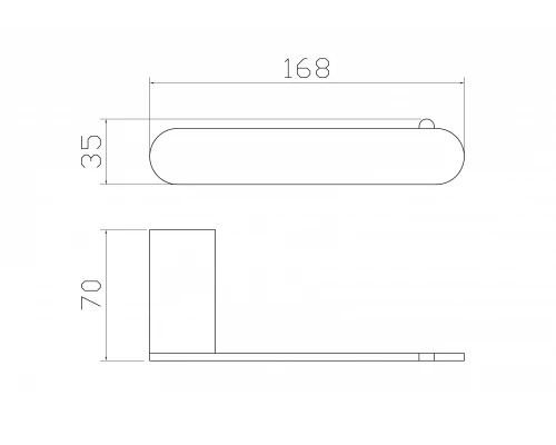 Держатель для туалетной бумаги без крышки WONZON & WOGHAND CARBON, Черный (WW-7716)