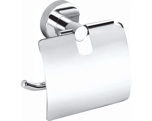 Держатель для туалетной бумаги с крышкой WONZON & WOGHAND EASY, Хром (WW-8126)