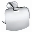 Держатель для туалетной бумаги с крышкой WONZON & WOGHAND FIRST, Хром (WW-8426)