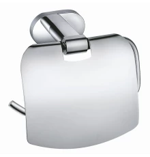 Держатель для туалетной бумаги с крышкой WONZON & WOGHAND FIRST, Хром (WW-8426)