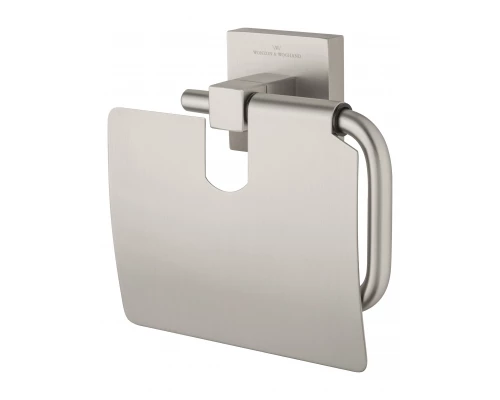 Держатель для туалетной бумаги с крышкой WONZON & WOGHAND POLO, Брашированный никель (WW-8926-BN)