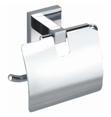 Держатель для туалетной бумаги с крышкой WONZON & WOGHAND POLO, Хром (WW-8926)