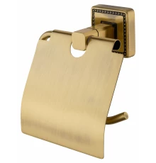 Держатель для туалетной бумаги с крышкой WONZON & WOGHAND ROMA, Бронза (WW-7226)