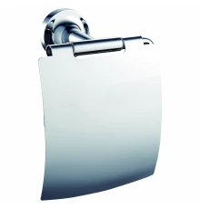 Держатель для туалетной бумаги с крышкой WONZON & WOGHAND SIMPLE, Хром (WW-6526)