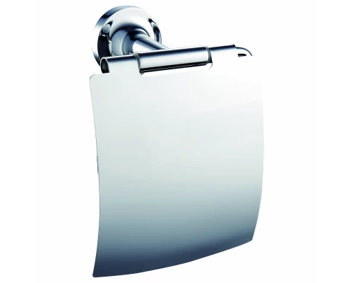 Держатель для туалетной бумаги с крышкой WONZON & WOGHAND SIMPLE, Хром (WW-6526)