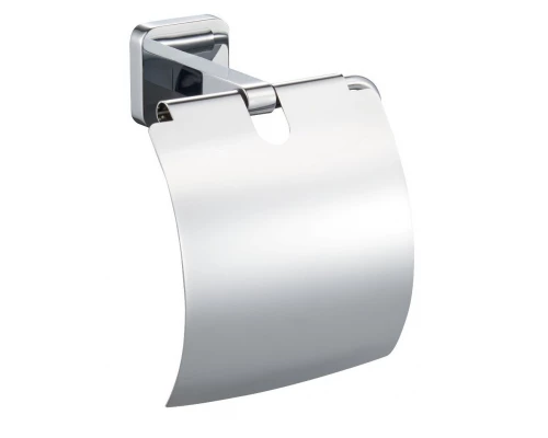Держатель для туалетной бумаги с крышкой WONZON & WOGHAND STILL, Хром (WW-6626)