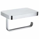Держатель для туалетной бумаги с полкой WONZON & WOGHAND FLAT, Хром (WW-9736)