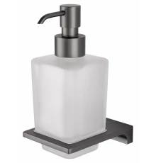 Дозатор мыла WONZON & WOGHAND ECLIPSE, Темный графит (WW-9133-BGM)