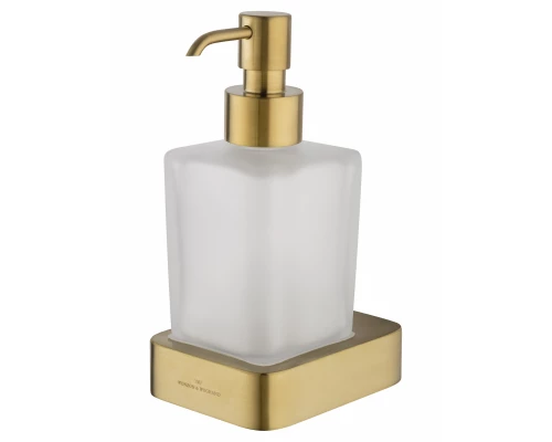 Дозатор мыла WONZON & WOGHAND LOTTE, Брашированное золото (WW-8333-BG)