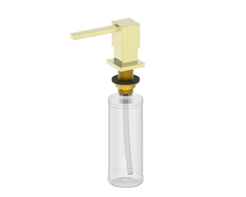 Дозатор мыла WONZON & WOGHAND, Брашированное золото (WW-88SD01-BG)