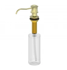 Дозатор мыла WONZON & WOGHAND, Брашированное золото (WW-88SD03-BG)