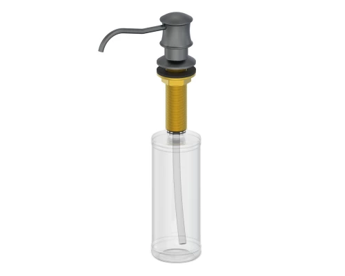 Дозатор мыла WONZON & WOGHAND, Темный графит (WW-88SD03-BGM)