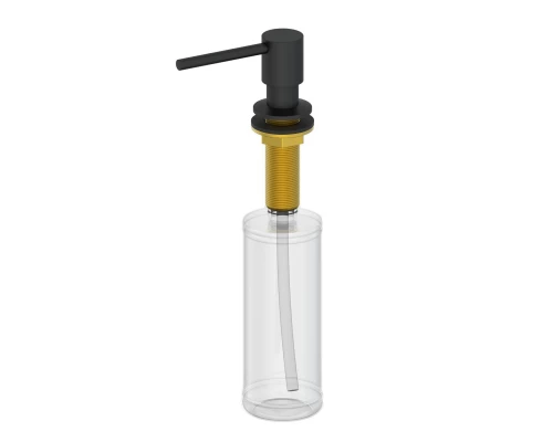 Дозатор мыла WONZON & WOGHAND, Черный матовый (WW-88SD02-MB)