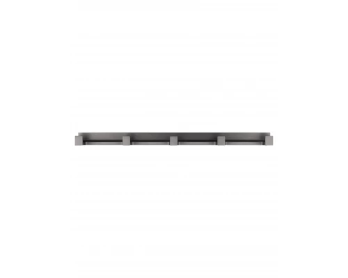 Вешалка с 5 крючками для ванной WONZON & WOGHAND ECLIPSE, Темный графит (WW-9155-GM)