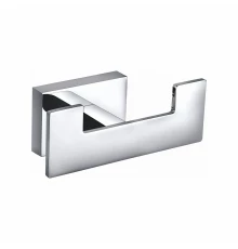 Двойной крючок для ванной WONZON & WOGHAND FLAT, Хром (WW-9725)