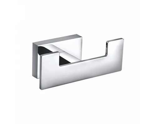 Двойной крючок для ванной WONZON & WOGHAND FLAT, Хром (WW-9725)