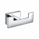 Двойной крючок для ванной WONZON & WOGHAND FLAT, Хром (WW-9725)