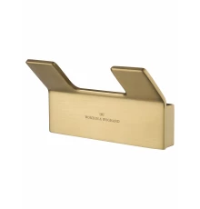 Двойной крючок для ванной WONZON & WOGHAND LOTTE, Брашированное золото (WW-8325-BG)