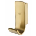 Крючок для ванной WONZON & WOGHAND LOTTE, Брашированное золото (WW-8315-BG)