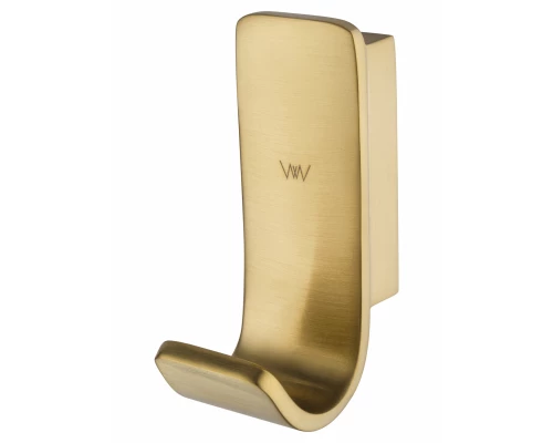 Крючок для ванной WONZON & WOGHAND LOTTE, Брашированное золото (WW-8315-BG)