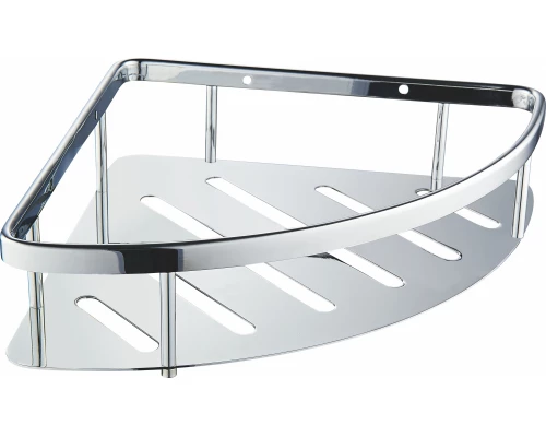 Полка для ванной угловая WONZON & WOGHAND, Хром (WW-4132)