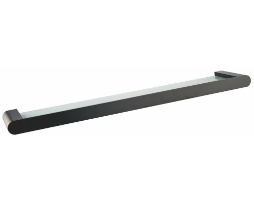 Стеклянная полка для ванной WONZON & WOGHAND CARBON, Черный (WW-7727)