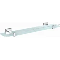 Стеклянная полка для ванной WONZON & WOGHAND POLO, Хром (WW-8927) Стеклянная полка для ванной WONZON & WOGHAND POLO, Хром (WW-8927)