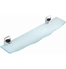 Стеклянная полка для ванной WONZON & WOGHAND PORTO, Хром (WW-1701)